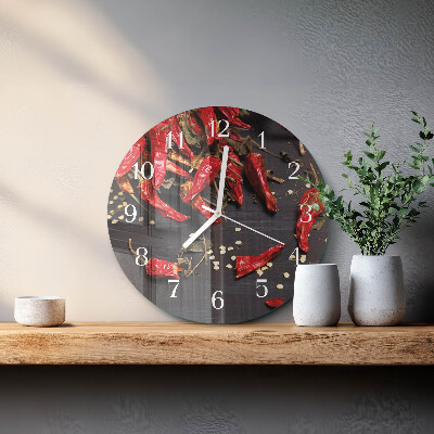 Reloj de pared redondo Chiles