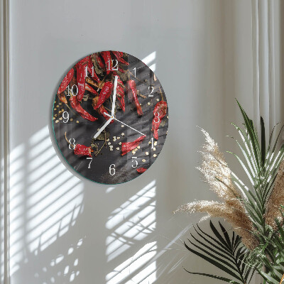 Reloj de pared redondo Chiles