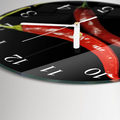 Reloj de pared redondo Chiles