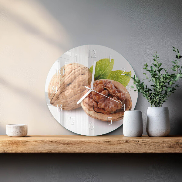 Reloj de pared redondo Tuerca