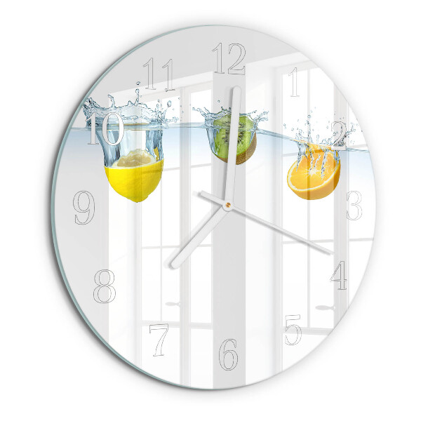 Reloj de pared redondo Kiwi