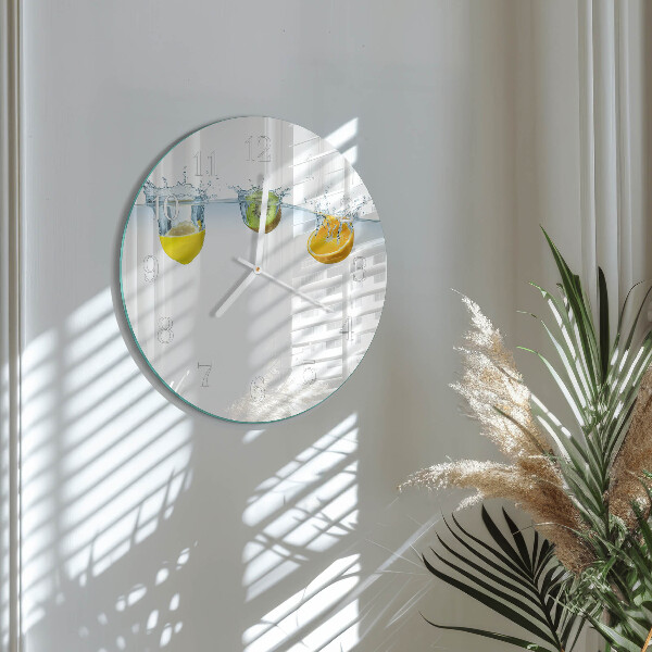 Reloj de pared redondo Kiwi