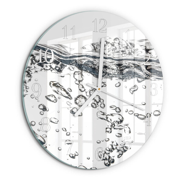 Reloj de pared redondo Agua
