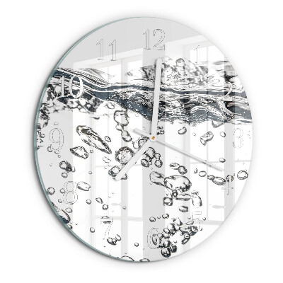 Reloj de pared redondo Agua