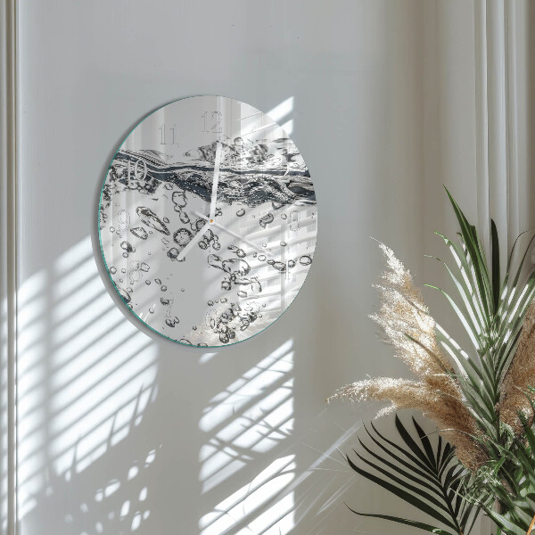Reloj de pared redondo Agua