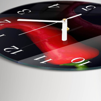Reloj de pared redondo Chiles
