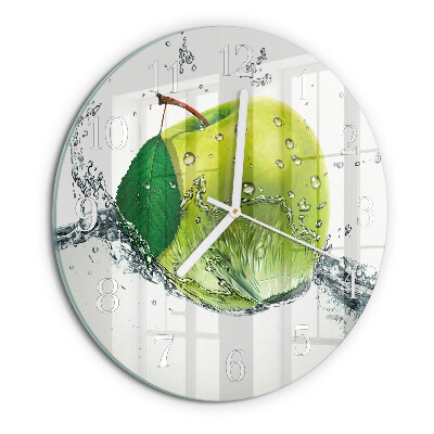 Reloj de pared redondo Manzana