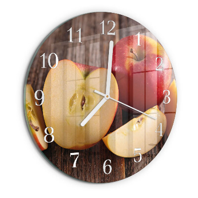 Reloj de pared redondo Manzana