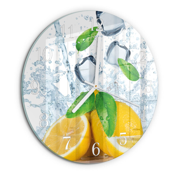 Reloj de pared redondo Cítrico