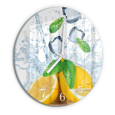 Reloj de pared redondo Cítrico