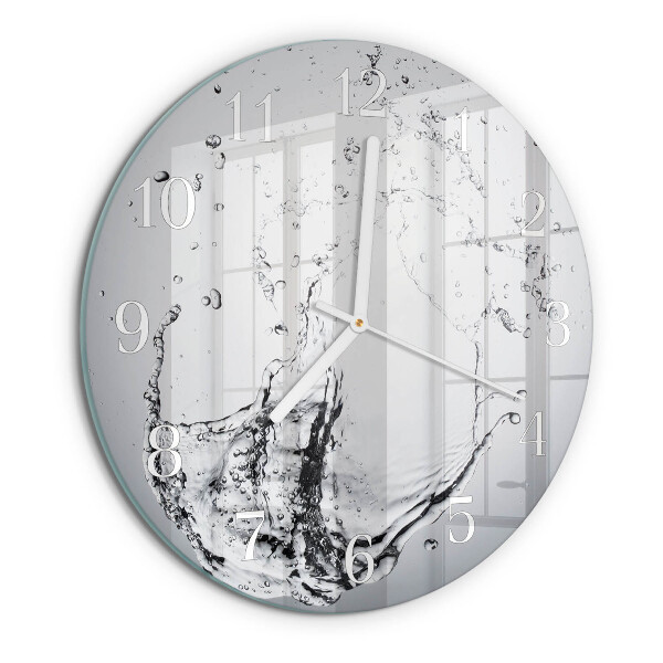 Reloj de pared redondo Agua