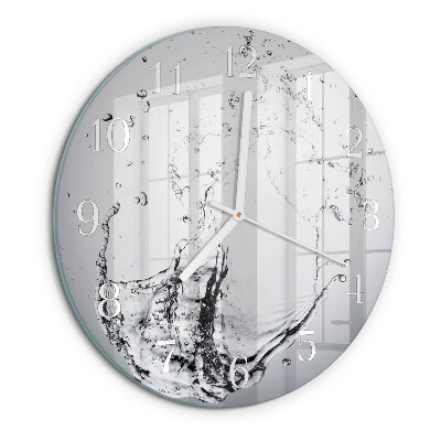Reloj de pared redondo Agua