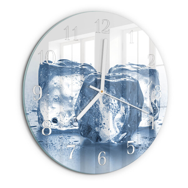 Reloj de pared redondo Hielo