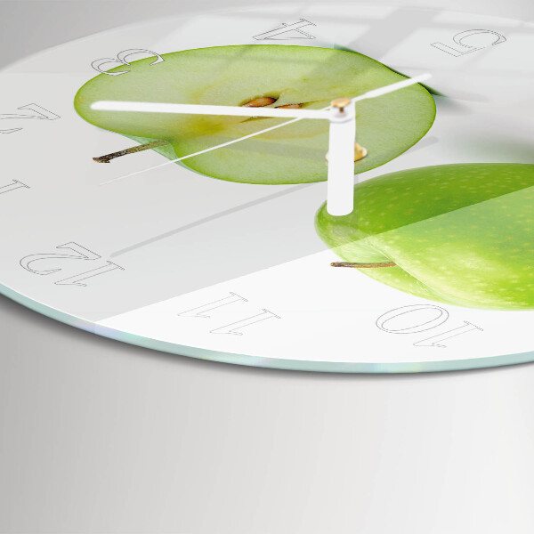 Reloj de pared redondo Manzana