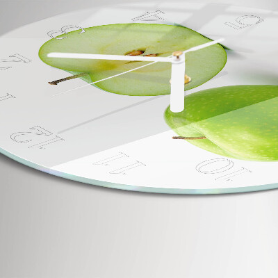 Reloj de pared redondo Manzana