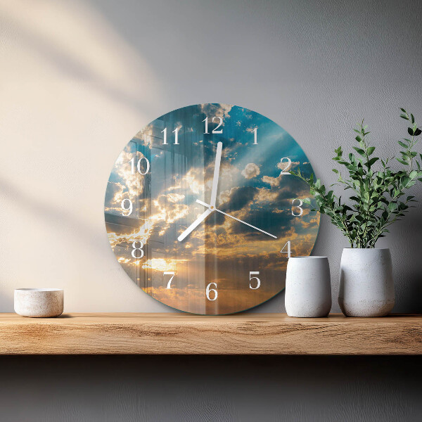 Reloj de pared redondo Cielo