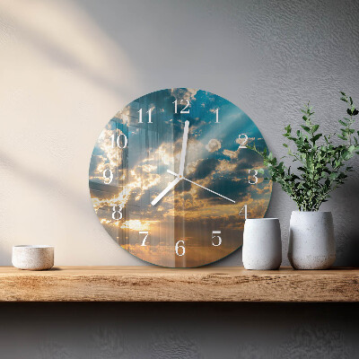 Reloj de pared redondo Cielo