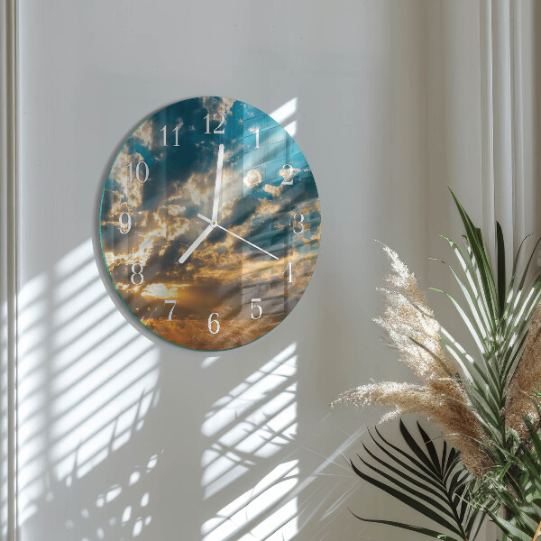 Reloj de pared redondo Cielo