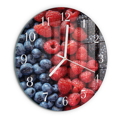 Reloj de pared redondo bayas