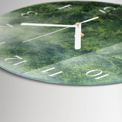 Reloj de pared redondo Bosque brumoso