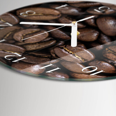 Reloj de pared redondo Café