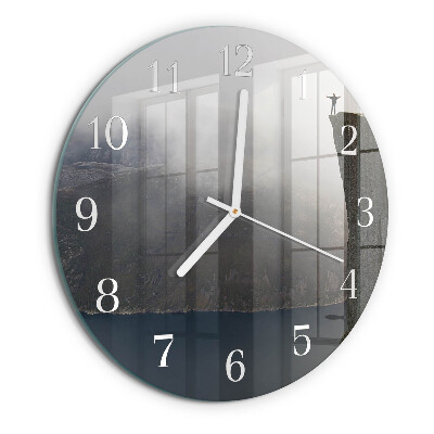 Reloj de pared redondo Abismo