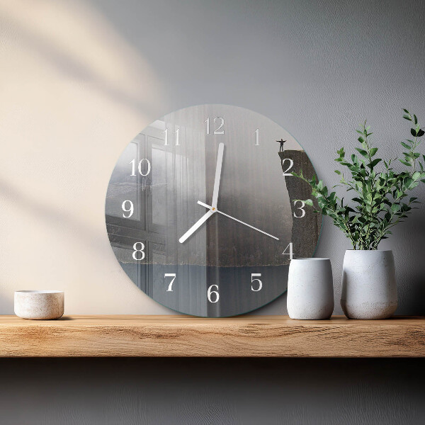 Reloj de pared redondo Abismo