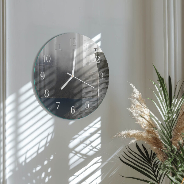 Reloj de pared redondo Abismo