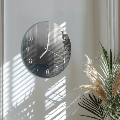 Reloj de pared redondo Abismo
