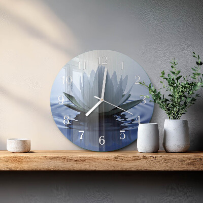 Reloj de pared redondo Nenúfar