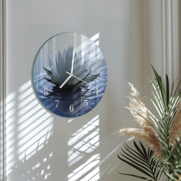 Reloj de pared redondo Nenúfar