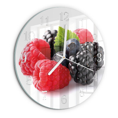 Reloj de pared redondo bayas