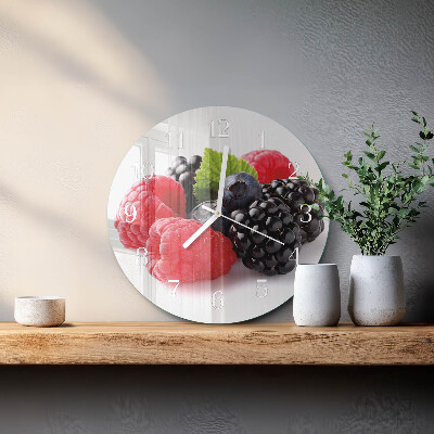 Reloj de pared redondo bayas