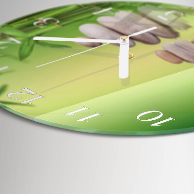 Reloj de pared redondo Piedras zen