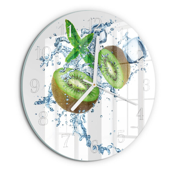 Reloj de pared redondo Kiwi