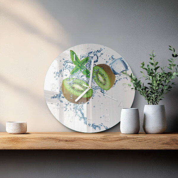 Reloj de pared redondo Kiwi