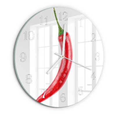 Reloj de pared redondo Ají picante