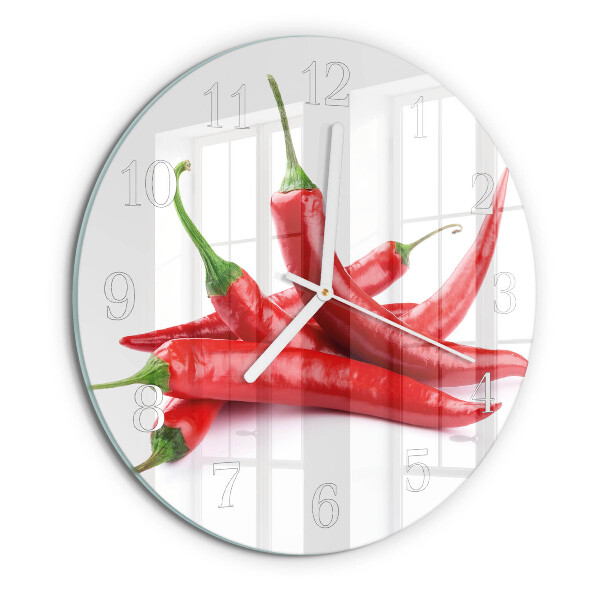 Reloj de pared redondo Chiles