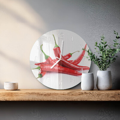 Reloj de pared redondo Chiles