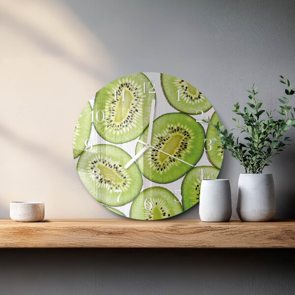 Reloj de pared redondo Kiwi