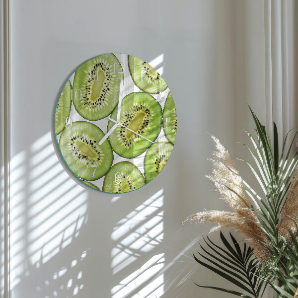 Reloj de pared redondo Kiwi