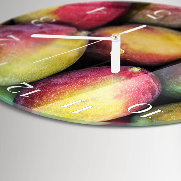 Reloj de pared redondo Fruta