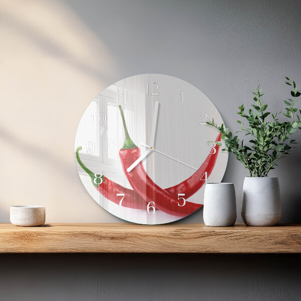 Reloj de pared redondo Chiles