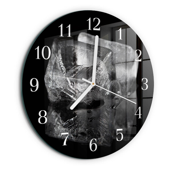 Reloj de pared redondo Cubitos de hielo