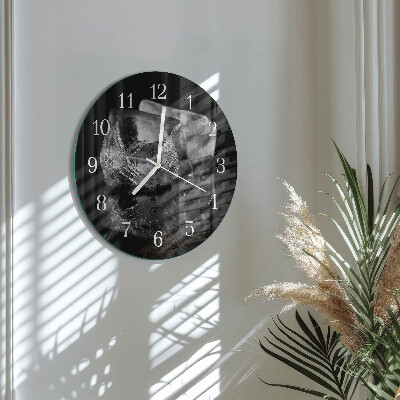 Reloj de pared redondo Cubitos de hielo