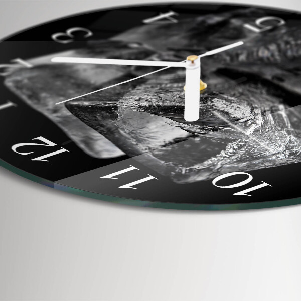 Reloj de pared redondo Cubitos de hielo
