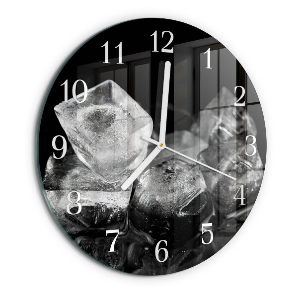 Reloj de pared redondo Cubitos de hielo