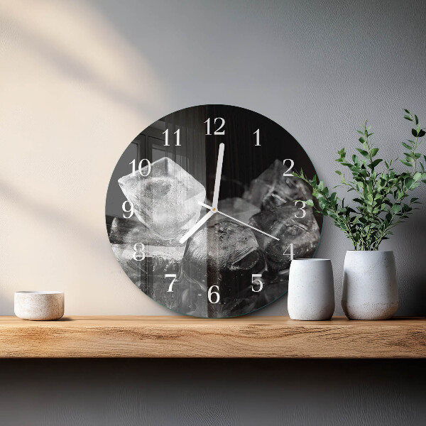 Reloj de pared redondo Cubitos de hielo