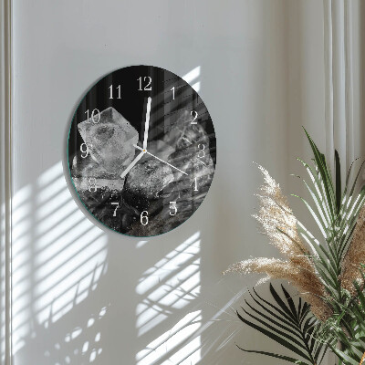 Reloj de pared redondo Cubitos de hielo