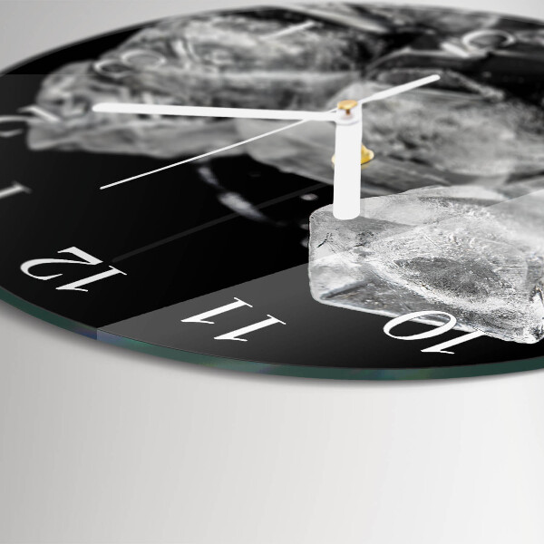 Reloj de pared redondo Cubitos de hielo